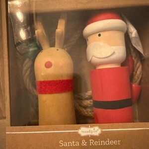 Lot of Mud Pie Christmas items and other holiday items-Brand new 8 items total